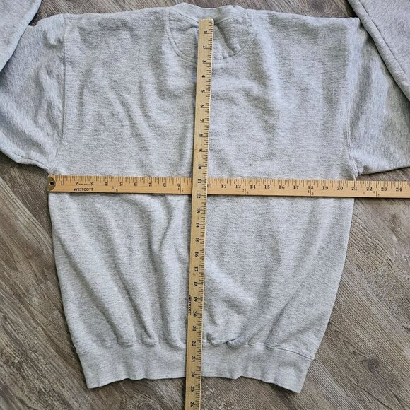 JanSport Kent State University Gray Sweatshirt Size M Vintage Crew Sweatshirt - Picture 11 of 16